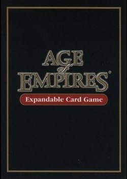 Card back for Age of Empires card game