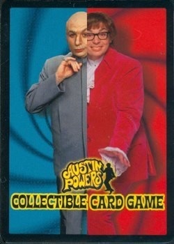 Card back for Austin Powers card game