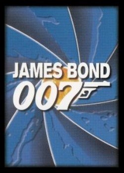 Card back for James Bond 007 card game