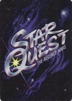 Card back for Star Quest: The Regency Wars card game