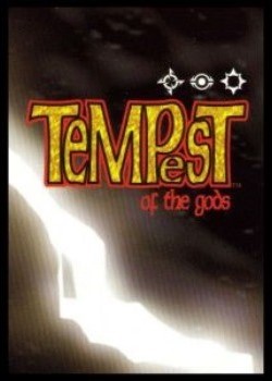 Card back for Tempest of the Gods card game